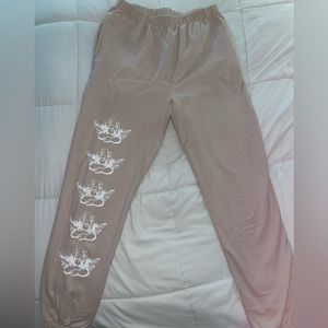 NEVER WORN Boys Lie Pink Sweatpants